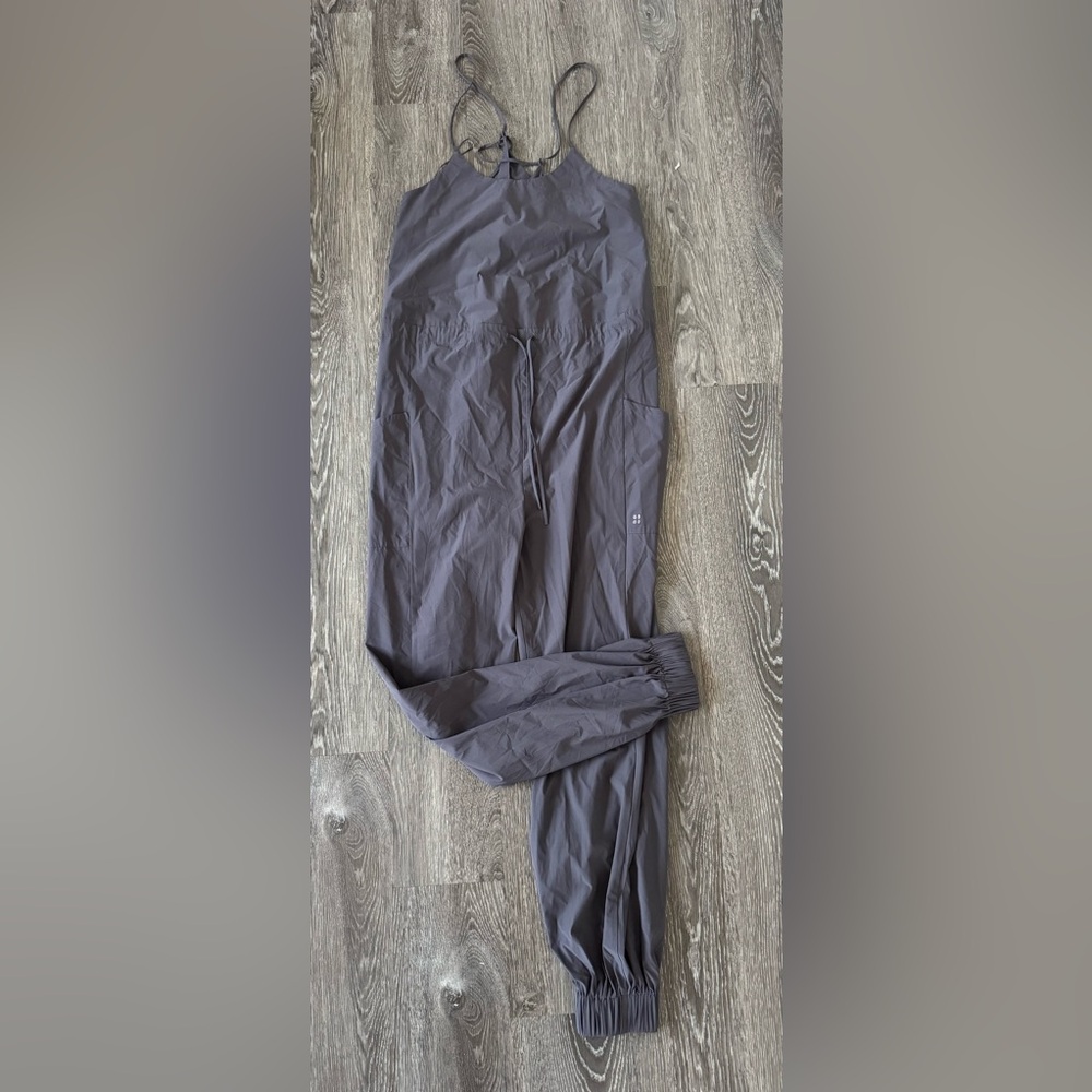 Anthropologie Grey Jumpsuit